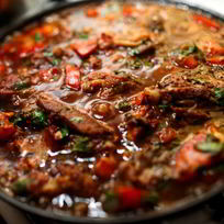 Рецепт Чахохбили с курицей и картофелем