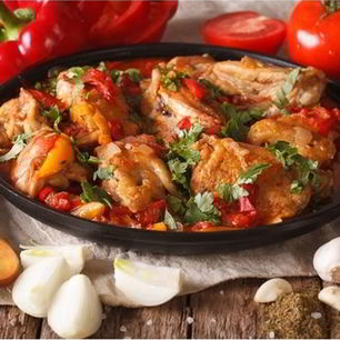 Рецепт Чахохбили с курицей по-тбилисски