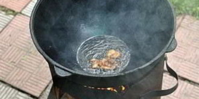 Рецепт чахохбили в казане