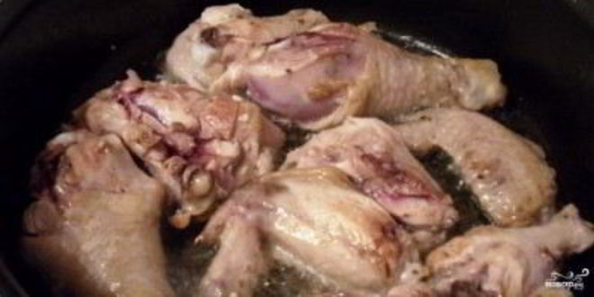 Рецепт чахохбили в мультиварке