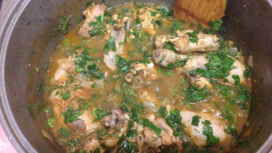 Рецепт чахохбили в помидорах