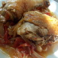 Рецепт Курицы по мотивам Чахохбили