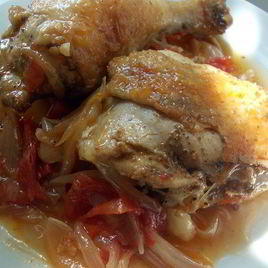 Рецепт Курицы по мотивам Чахохбили