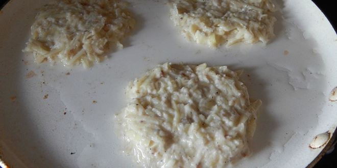 Рецепт драников без яиц