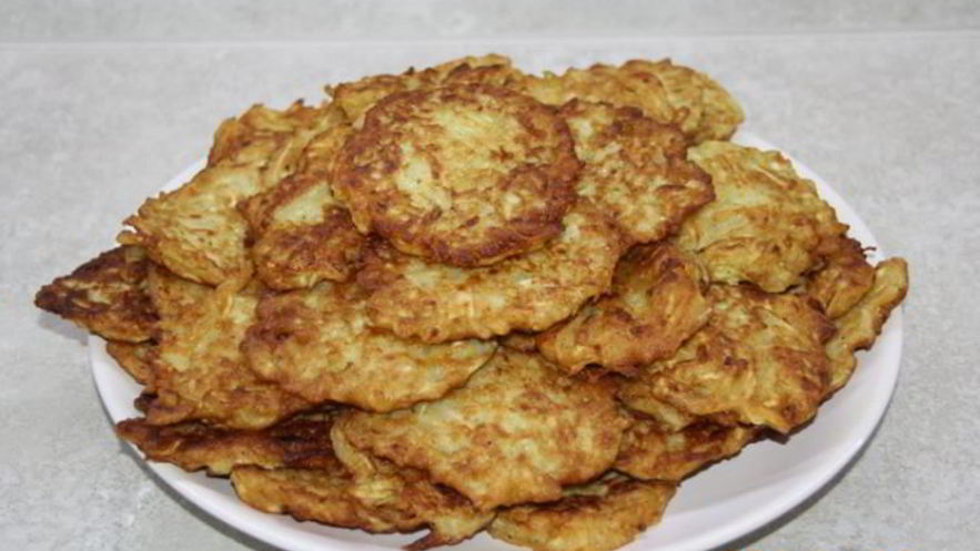 Рецепт драников из кабачков на сковороде