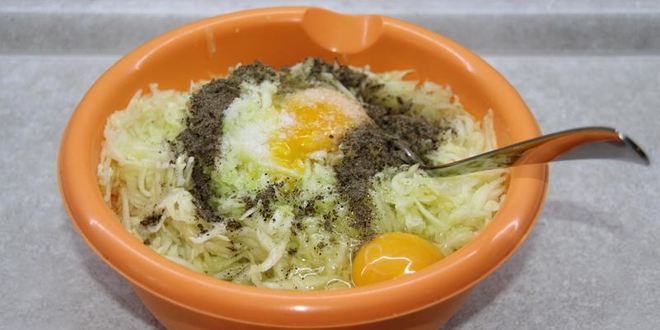 Рецепт драников из кабачков на сковороде