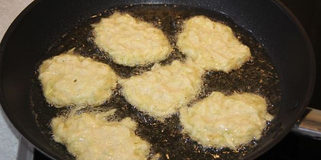 Рецепт драников из кабачков на сковороде