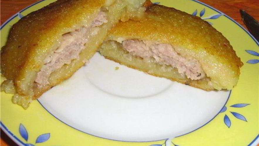 Рецепт драников с фаршем