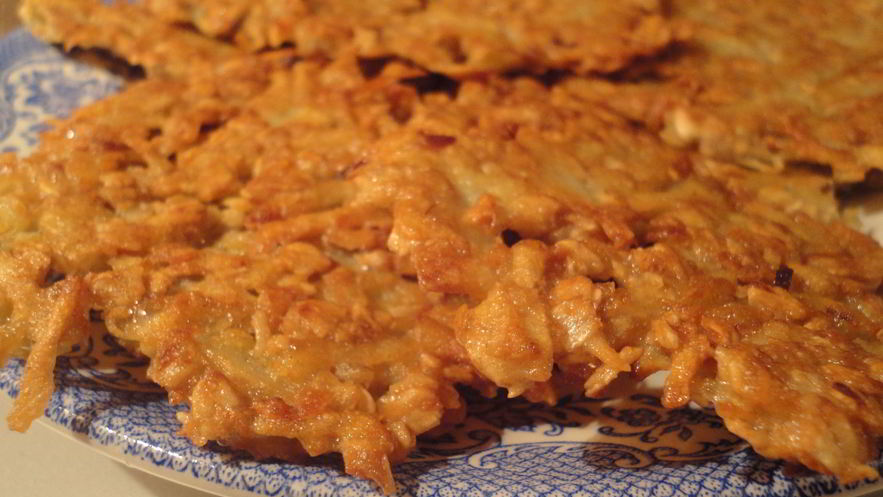 Рецепт драников с геркулесом