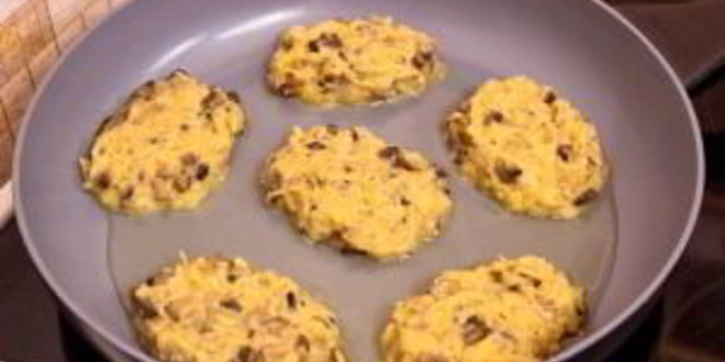 Рецепт драников с грибами