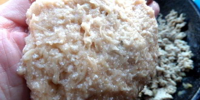 Рецепт драников с мясной начинкой