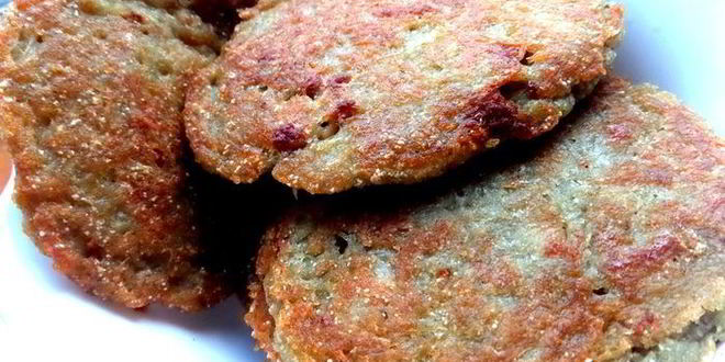 Рецепт драников с мясной начинкой