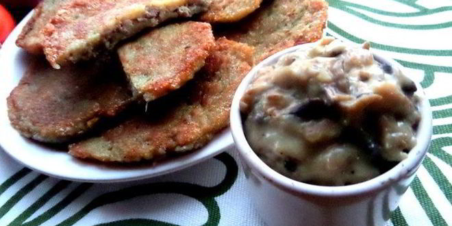 Рецепт драников с мясной начинкой