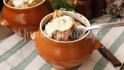 Рецепт Драников с мясом в горшочках