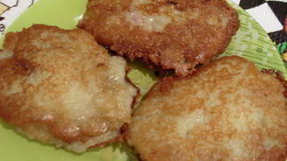 Рецепт Драников с мясом