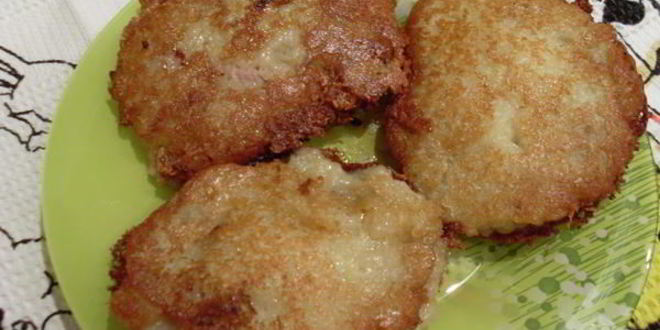 Рецепт драников с мясом