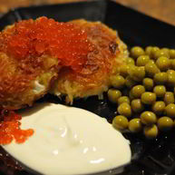 Рецепт Драников с творожными шариками