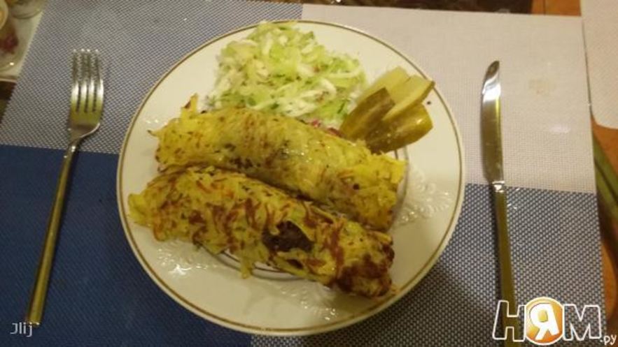 Рецепт фаршированных картофельных драников