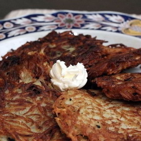 Рецепт Картофельных драников с грибами