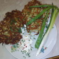 Рецепт Картофельных драников со шпикачками