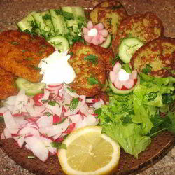 Рецепт Картофельных и морковные драники