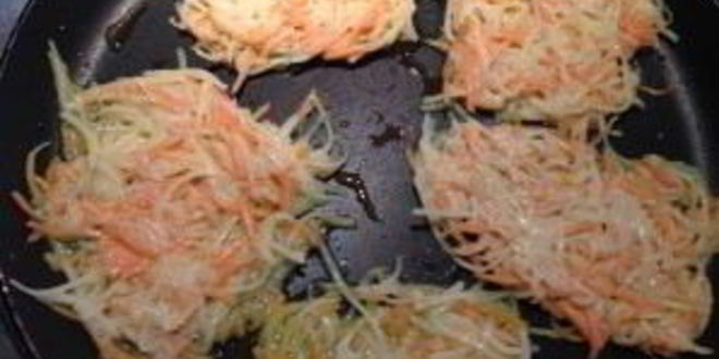 Рецепт вегетарианских драников