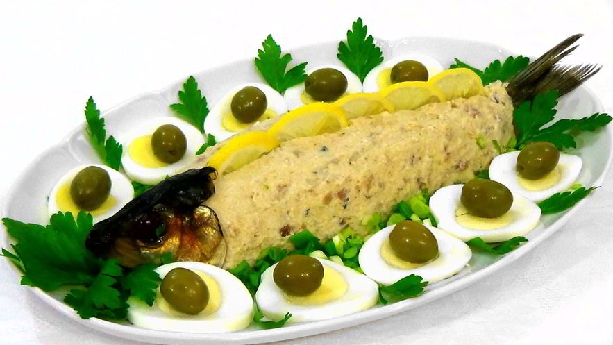 Рецепт форшмака из сельди праздничный