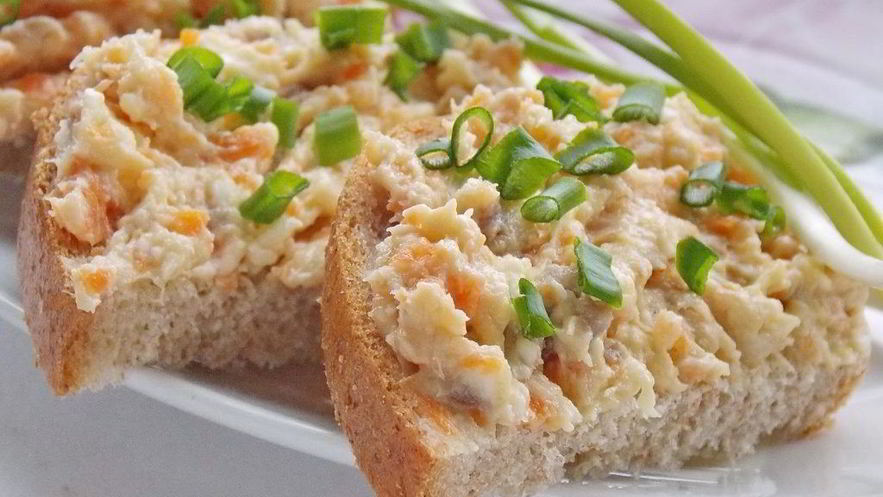 Рецепт форшмака с морковью