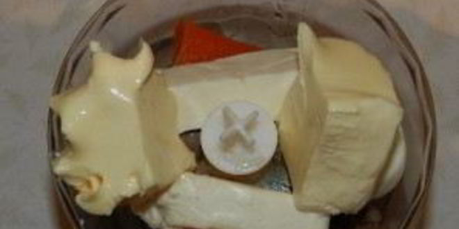 Рецепт форшмака с плавленым сыром и морковью