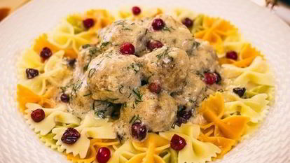 Рецепт Фрикаделек и фарфалле