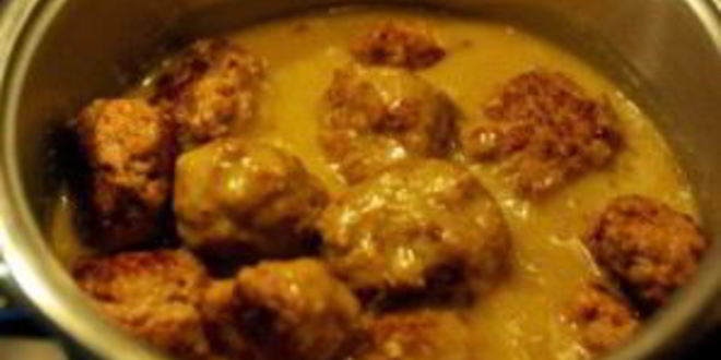 Рецепт фрикаделек с подливой