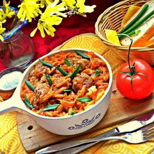 Рецепт Фрикаделек в моркови