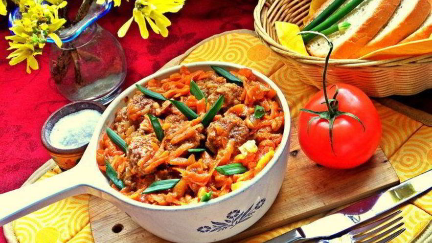 Рецепт фрикаделек в моркови