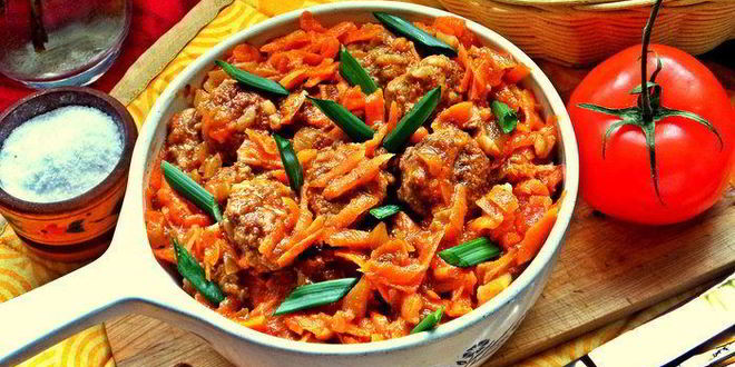 Рецепт фрикаделек в моркови