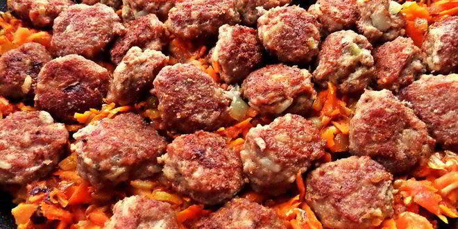 Рецепт фрикаделек в моркови