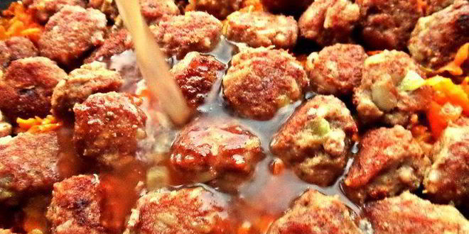 Рецепт фрикаделек в моркови