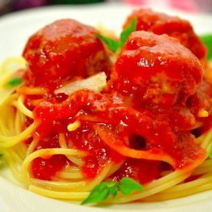 Рецепт Куриных фрикаделек в ароматном томатном соусе