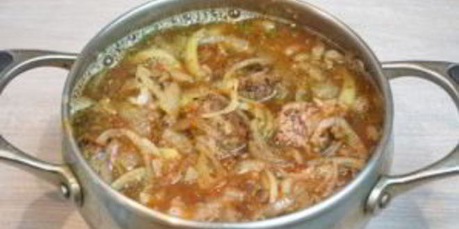 Рецепт острых фрикаделек в томатном соусе