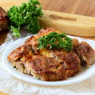 Рецепт Сытных фрикаделинов с начинкой