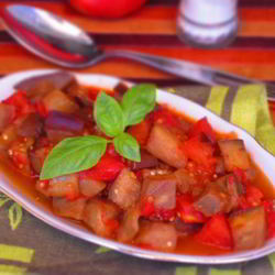 Рецепт Гарнира из баклажанов