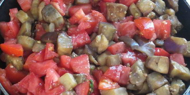 Рецепт гарнира из баклажанов