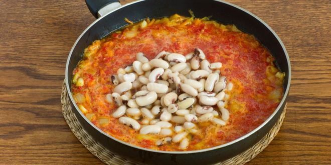 Рецепт гарнира из фасоли