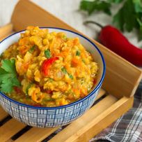 Рецепт Чечевицы с овощами