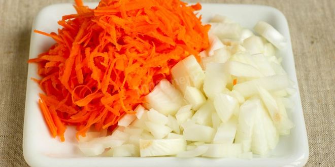 Рецепт чечевицы с овощами