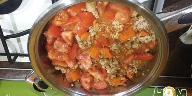 Рецепт картофеля под мясной заливкой