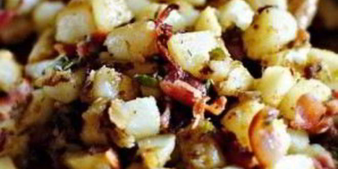 Рецепт картофеля с беконом