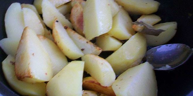 Рецепт картофеля с курицей и овощами