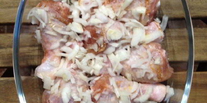 Рецепт картофеля с курицей в духовке