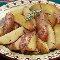 Рецепт Картофеля с розмарином и чесноком