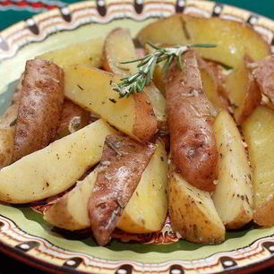 Рецепт Картофеля с розмарином и чесноком